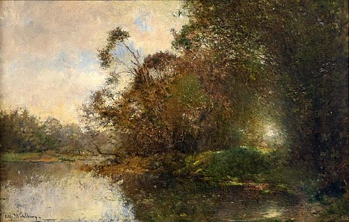 Paysage, 1885, Alfred Wahlberg