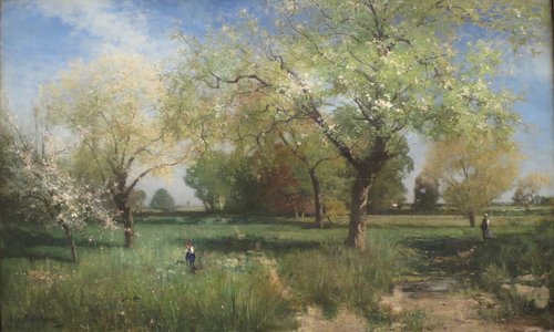 Orchard in Spring, 2000, Alfred Wahlberg