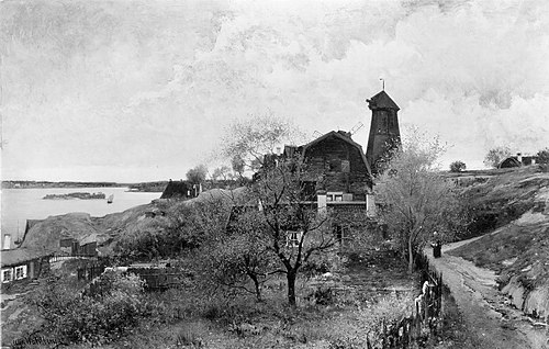 A Day in October, near Waxholm, Sweden, 1873, Alfred Wahlberg
