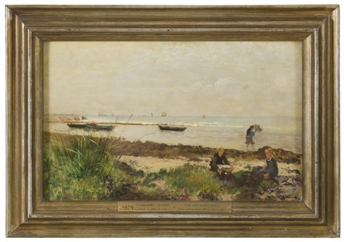 On the Beach, , Alfred Wahlberg