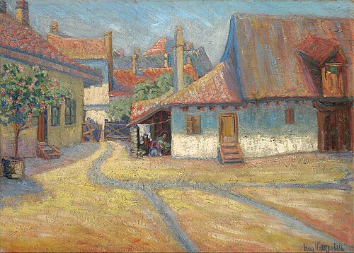 Belgrade Suburb, 1908, Nadežda Petrović