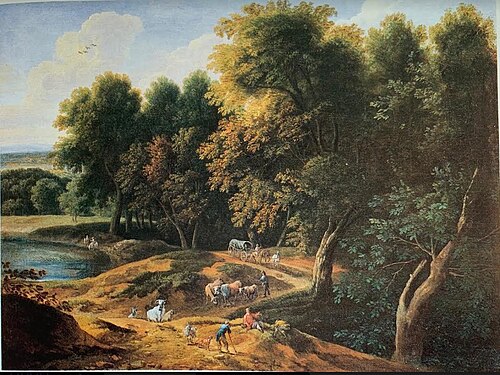 Landscape with figures, , Adriaen Frans Boudewyns