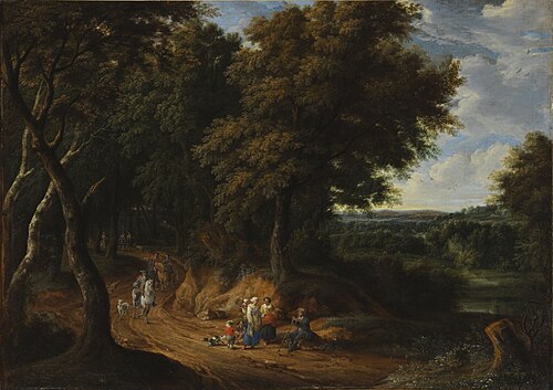 Path in the Forest, , Adriaen Frans Boudewyns