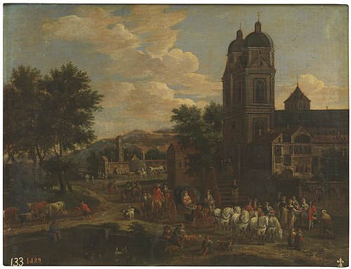 Un santuario, 1500, Adriaen Frans Boudewyns