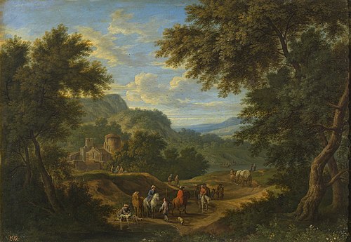 Paysage, 1651, Adriaen Frans Boudewyns