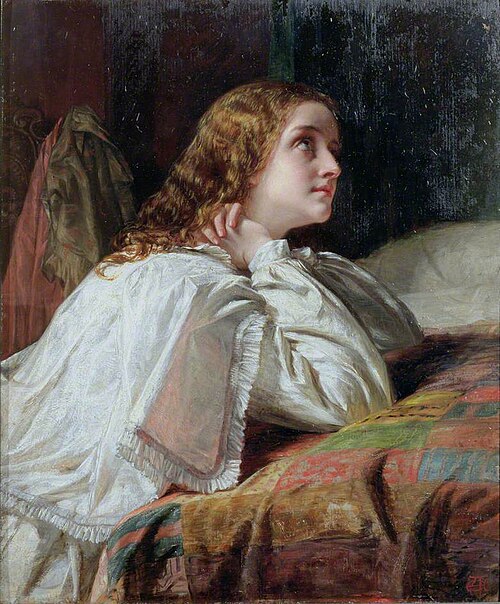 Supplication, 1850, Alfred Elmore