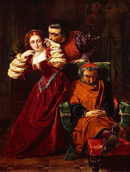 Subject from 'Two Gentlemen of Verona', 1857, Alfred Elmore