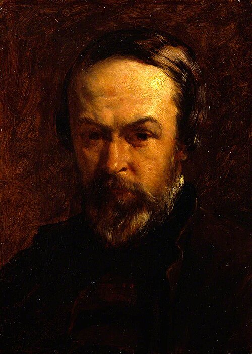 Self Portrait, , Alfred Elmore