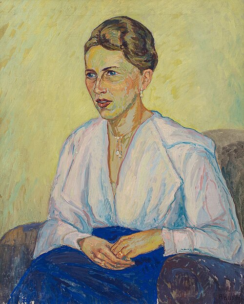 Frau Noack, 1916, Alfred Helberger