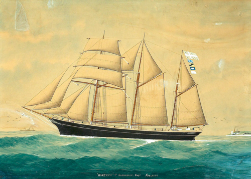 Minerva af Svendborg., 1881, Alfred Jensen