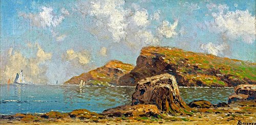 Coastal View, 1882, Alfred Thompson Bricher