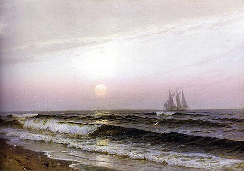 Sunrise, 1870, Alfred Thompson Bricher