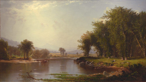 Summer Afternoon on the Saco, 1860, Alfred Thompson Bricher