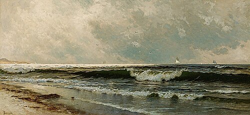 A Coastal View, , Alfred Thompson Bricher