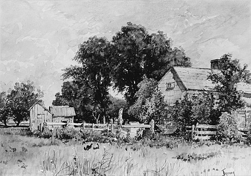 The Farm, 1880, Alfred Thompson Bricher