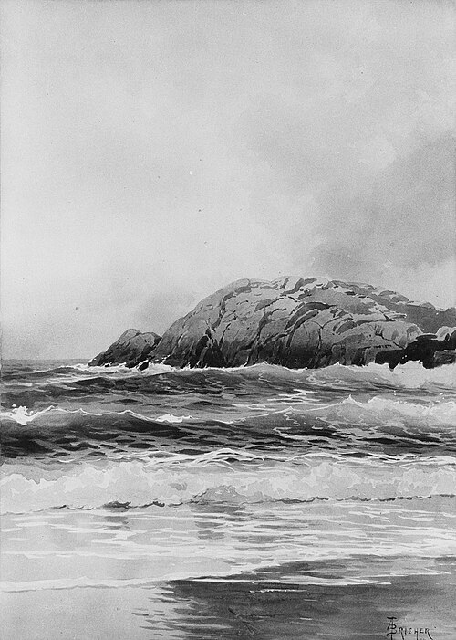 Rocks and Sea, , Alfred Thompson Bricher