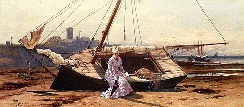 A Pensive Moment, 1875, Alfred Thompson Bricher