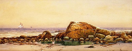 Calm Morning, Mawomet, 1850, Alfred Thompson Bricher