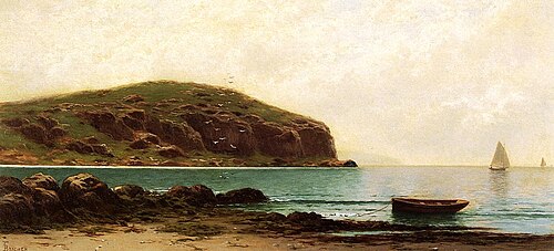 Coastal View, 1850, Alfred Thompson Bricher
