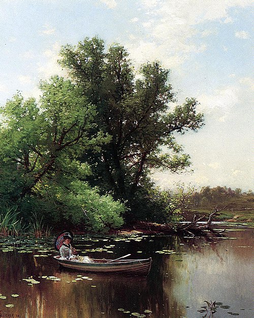 Drifting, 1886, Alfred Thompson Bricher