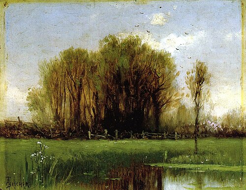 Landscape with Water, 1850, Alfred Thompson Bricher