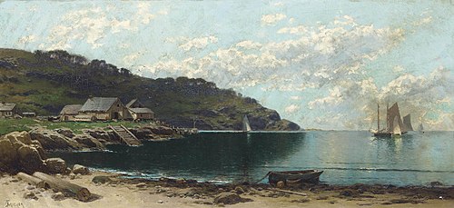 On the Coast of Maine, 1850, Alfred Thompson Bricher