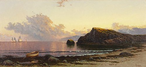 Sunset on the Coast, 1885, Alfred Thompson Bricher