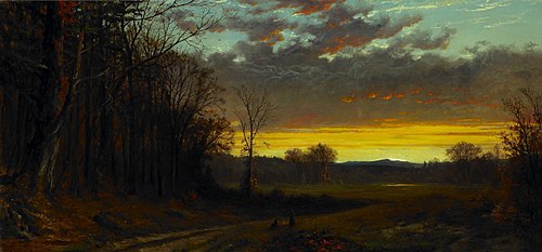 Twilight in the Wilderness, 1865, Alfred Thompson Bricher