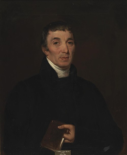 Rev. John Elias, 1837, Hugh Jones