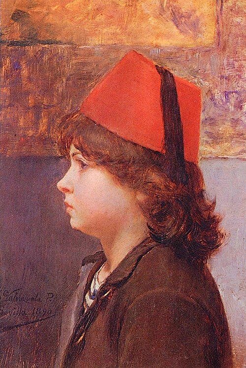 Retrato de niño, 1909, Alfredo Valenzuela Puelma