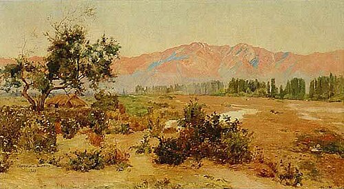 Paysage, , Alfredo Valenzuela Puelma