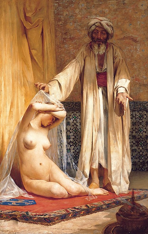 La perla del mercader, 1884, Alfredo Valenzuela Puelma