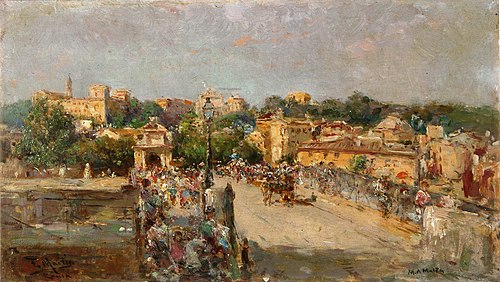 Apunte de Roma, 1905, Tomás Martín Rebollo