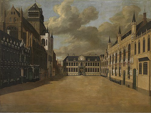 De Burg te Brugge, 1751, Pierre François Ledoulx