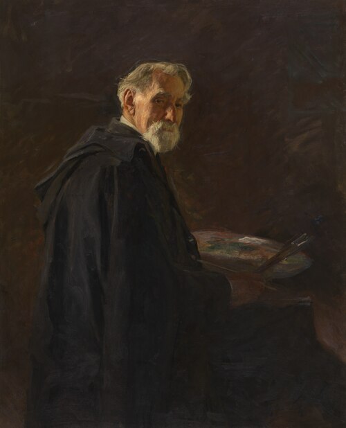 The Painter Jacques Rosseels, 1907, Henry Luyten