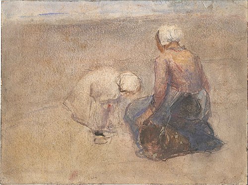 Woman and Child, 1909, Henry Luyten