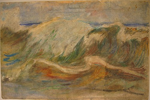 Sea Waves, 1909, Henry Luyten