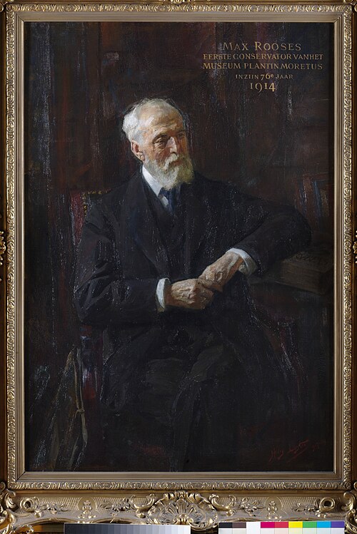 Portrait de Max Rooses, 1914, Henry Luyten