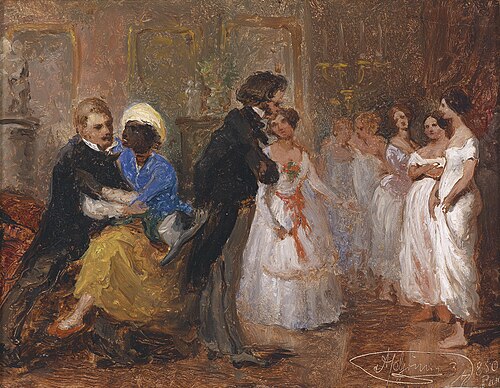 Galante Damen, 1850, Alois Schönn