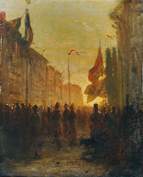 Festbeflaggung, , Alois Schönn