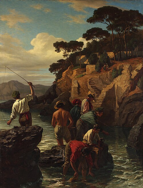 On the Coast of Genoa, 1873, Alois Schönn