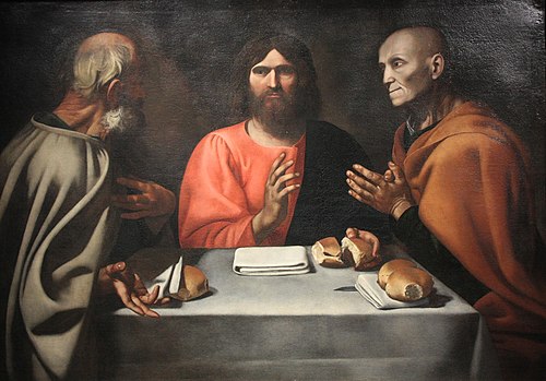 La Cène à Emmaüs, 1610, Alonso Rodriguez