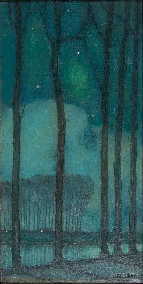Moon night, 1914, Jan Mankes