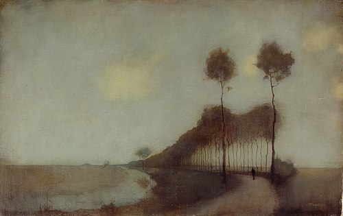 Woudsterweg bij Oranjewoud, 1912, Jan Mankes