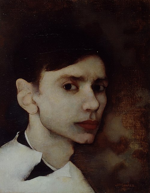 Self-portrait 1912, 1912, Jan Mankes