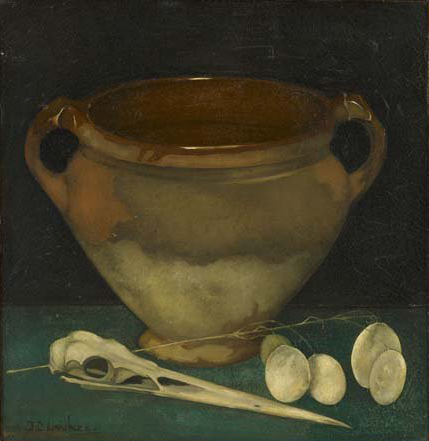 Keulse pot met reigersneb, 1915, Jan Mankes