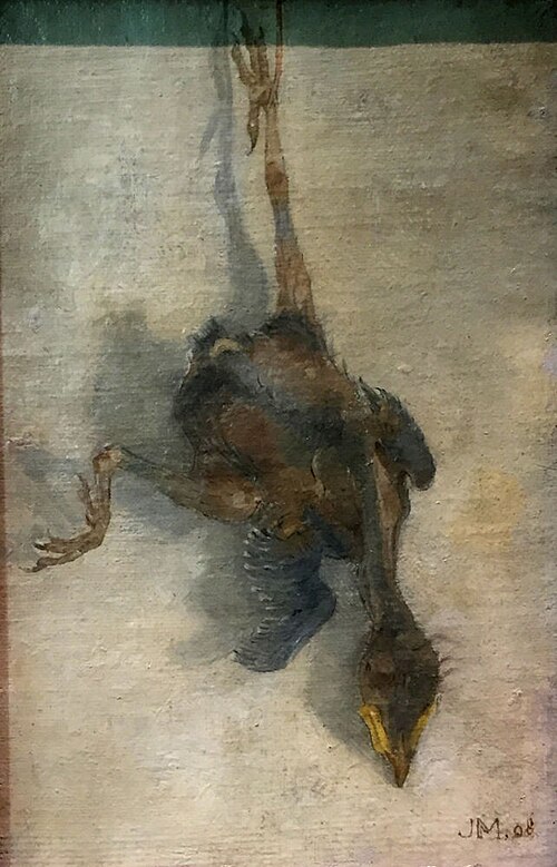 Oiseau mort, 1908, Jan Mankes