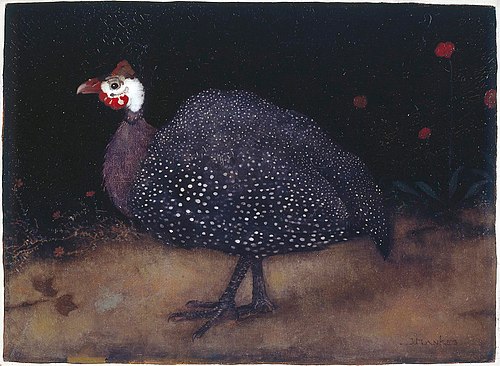 Guineafowl, 1917, Jan Mankes