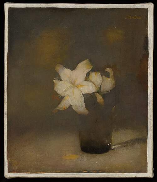Glass with lily, 1910, Jan Mankes