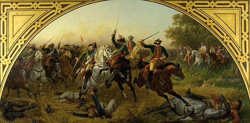 The Battle of Kolin 1757, 1865, Karl von Blaas